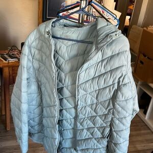 Xxl blue grey coat
